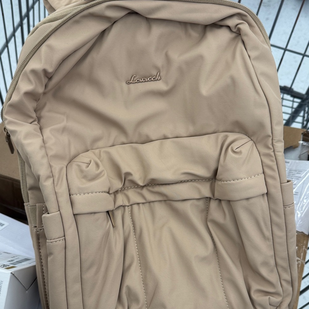 Luxack Women's Tan Backpack